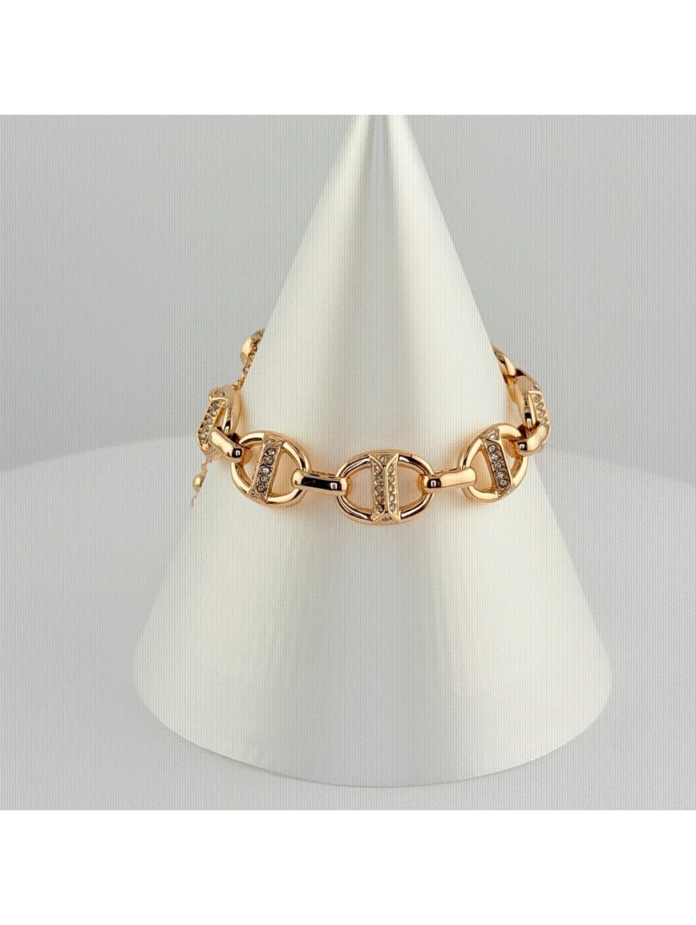 Bomb Party Single Stack Bracelet - on Yellow Gold #94